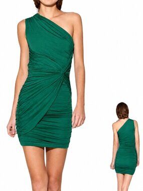 Tart Collections Veronica Ruched One-Shoulder Mini Dress Cocktail Bodycon